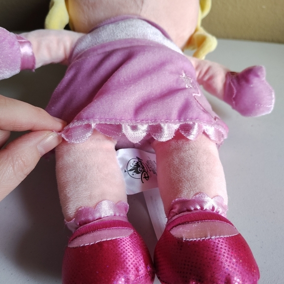 Disney Muppet Babies Miss Piggy 14" Plush Toy Doll Pink Dress Collectible - Picture 3 of 6